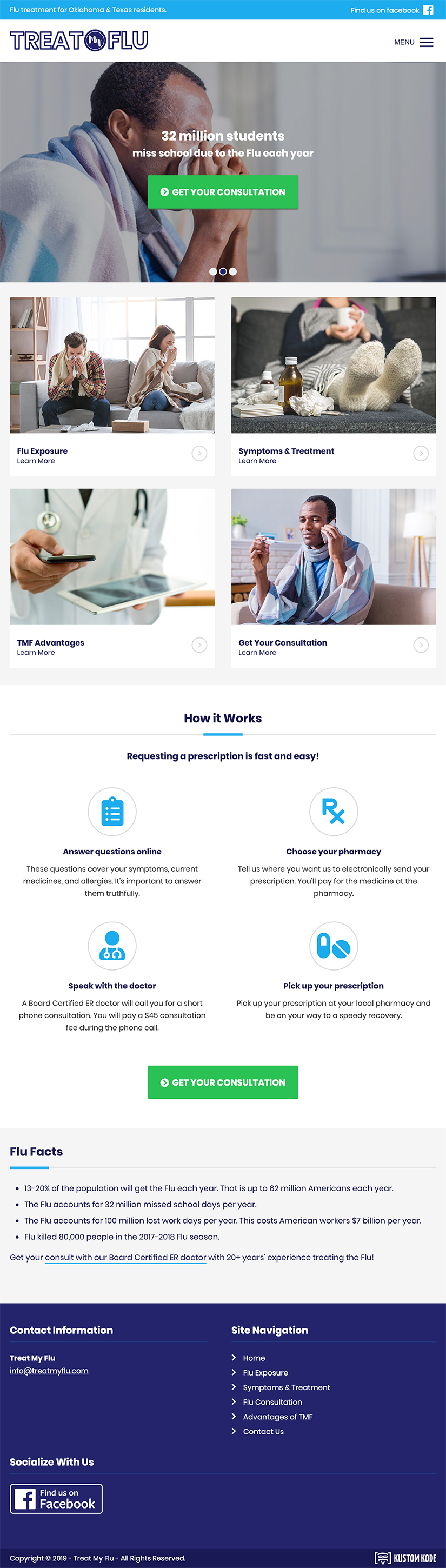 Website for a doctor